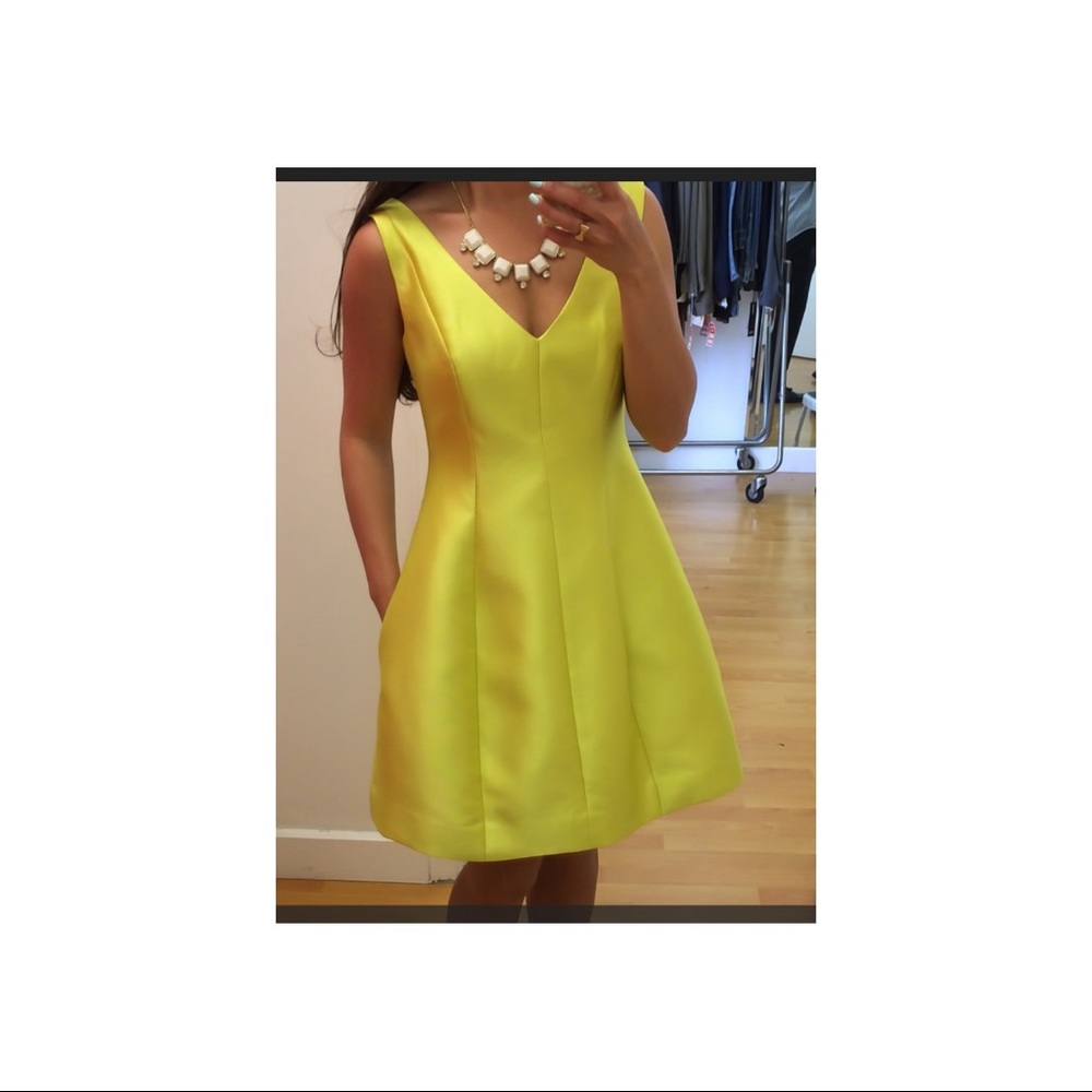 Kate Spade Cupcake Dress Neon Green